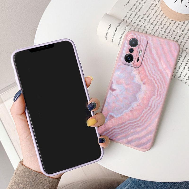 Marble Pattern Phone Case For Xiaomi 11T Pro Mi11T Pro Protective Cover Case Soft Silicone Funda For Xiaomi Mi 12T 13T TPU Coque