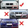 Front Bumper Splitter Body Kit For BMW 3 Series E90 E91 Facelift LCI M-Tech 2009-2012 320i 330i Air Knife Vent Car