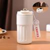 316 Stainless Steel Insulated Coffee Cup Smart Temperature Display 500ml Lightweight Portable Mug for Hiking Camping