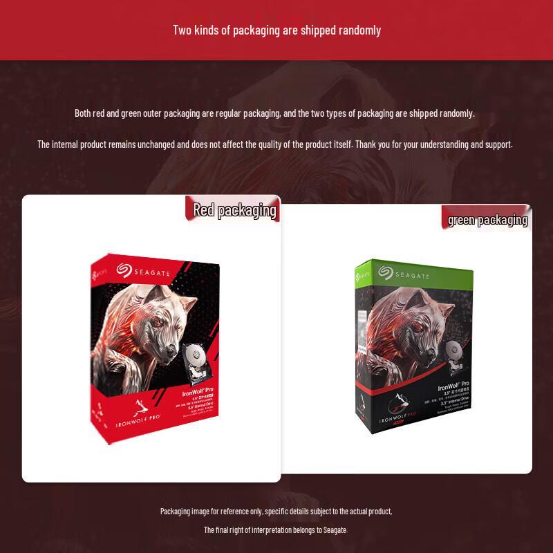 Seagate IronWolf Pro 4TB NAS Hard Drive