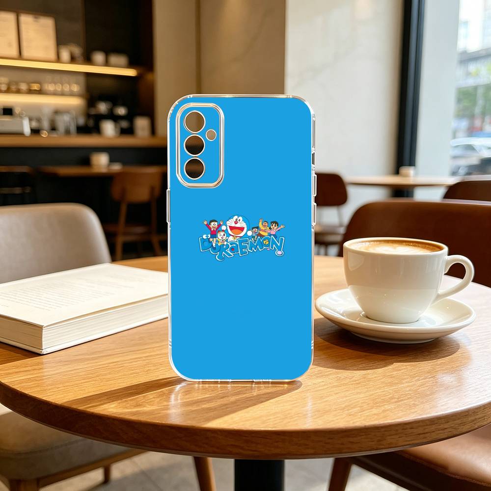 Cute Cartoon Z-Doraemon Shockproof Phone Case For SamsungA10,12,20,21S,30,31,40,50,51,52,70,71 Transparent Cover Samsung a31