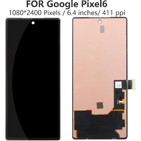 OLED для Google Pixel 6 Замена экрана GB7N6 G9S9B16 LCD-экран для Google Pixel 6 LCD-дисплей Сенсорный экран Дигитайзер Сборка Запасные части Комплект