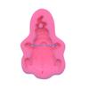 HX6F Shiny Glossy Santa Little Dwarf Silicone Epoxy Resin Mold DIY Keychain Pendant Jewelry for Christmas Day Gift