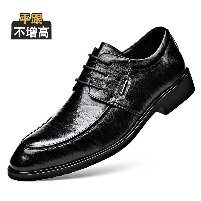 

Men s Lace-Up Oxford Shoes outdoor Leather Business dress Formal shoes office Footwear big size 2026 new 35