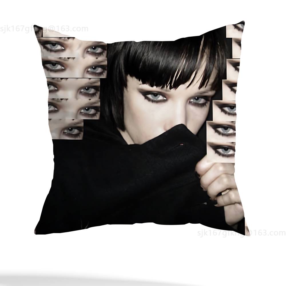 Crystal Castles pillowcase casual style decoration, suitable for home decoration (excluding pillow core)