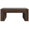 Infinity LED Coffee Table in Brown Oak Effect 70 x 53 x 30 cm