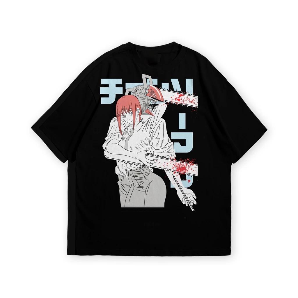 New Anime Chainsaw Man Graphic T-shirt, JP Anime Manga T-Shirt XXL