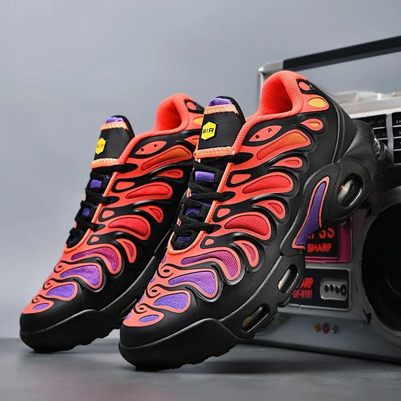 Herren Laufschuhe Marke Casual Sneakers Outdoor Joggen Bequemes Gehen Lace-up Blade Freizeit Loafers Atmungsaktive Mode