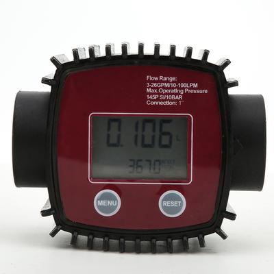 K25 1in Female Thread Flowmeter Digital Display Water Liquid Flow Sensor 10?100LMIN