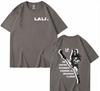 Singer Lali Esposito LA QUE LE GANA AL TIEMPO 2026 Tour Tshirt Unisex Women Fashion Vintage Street T Shirts Comfort Cotton T Shirt