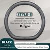 38cm/ 15in Carbon Fiber Car Steering Wheel Cover For Genesis GV60 GV70 GV80 G80 G70 G90 2025 2025 Breathable Auto Decoration