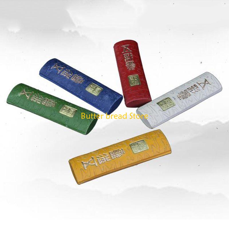 W89C Set of 5 Colorful Sticks 5 Colors Premium Blocks for Chinese Calligraphy China Mainland