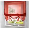 Te-24B Piercing Roman Curtain, Lifting Curtain, Kitchen Study Balcony Bay Window Curtain
