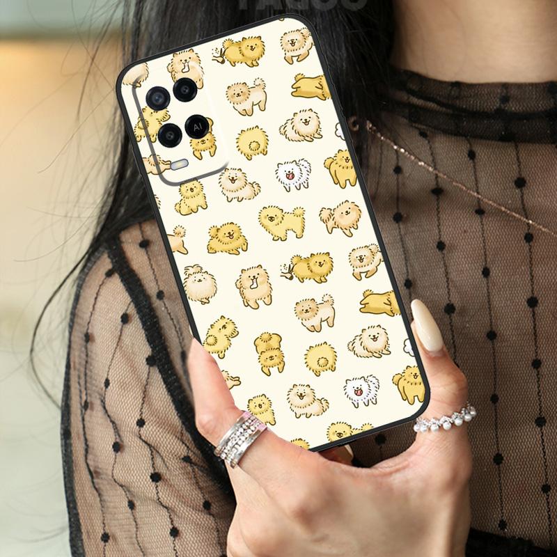 

Pomeranian Dog Case For Oppo A16 A76 A96 A17 A18 A60 A80 A40 A38 A58 A78 A98 A94 A74 A54 A15 A57 A77 A5 Pro OPPO A57s