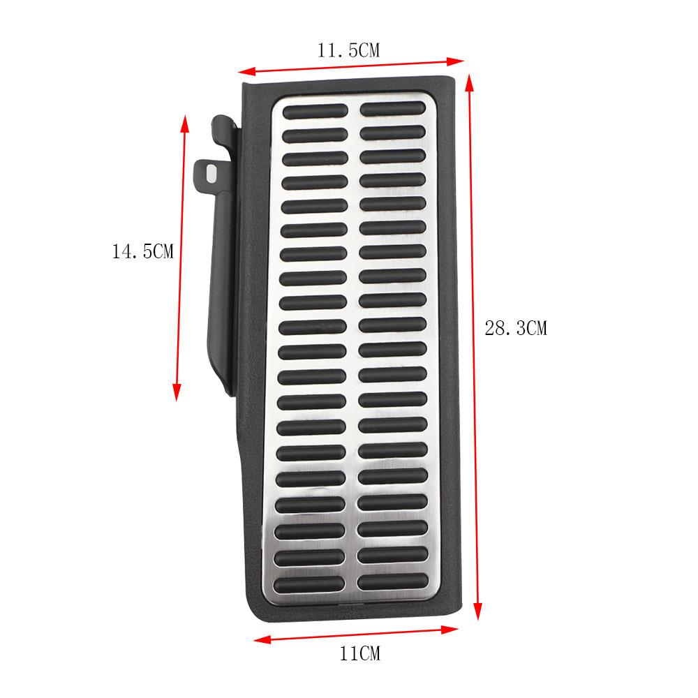 Auto Pedale Fußstütze Dead Bremspedal Abdeckung für VW Passat B6 B7 CC New Beetle 14 Alltrack Sharan 7N Skoda Superb II