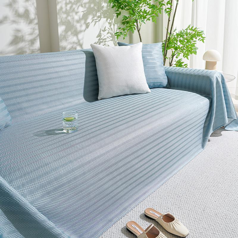 Hjem Sofa Matte Pledd Sommer Is Silke Sofa Håndkle Camping Piknik Teppe Deksel Sofatrekk