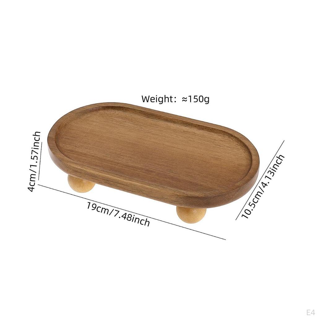 Drewniany stojak na biżuterię, podstawka na drobiazgi, do świec walentynkowych, roślin