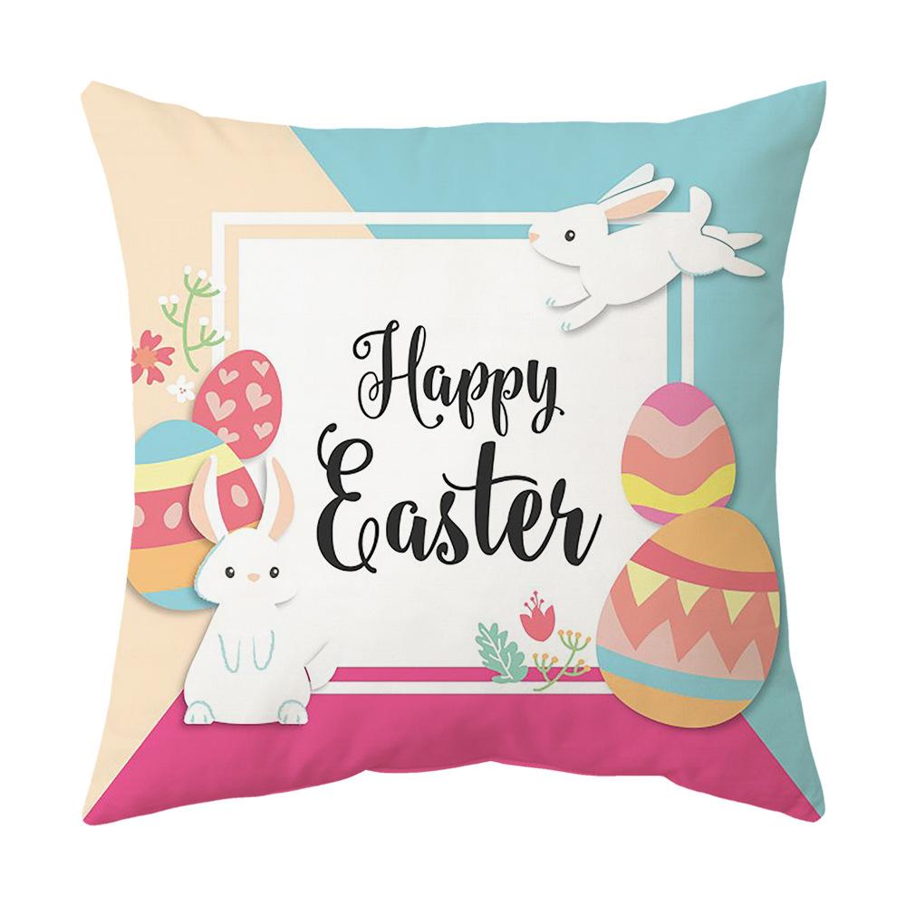 

Easter Pillow Cover, Living Room Sofa Cover, Car Cushion Cover, Bay Window Cushion, Office Waist Protector 45 * 45 (collection priority delivery)