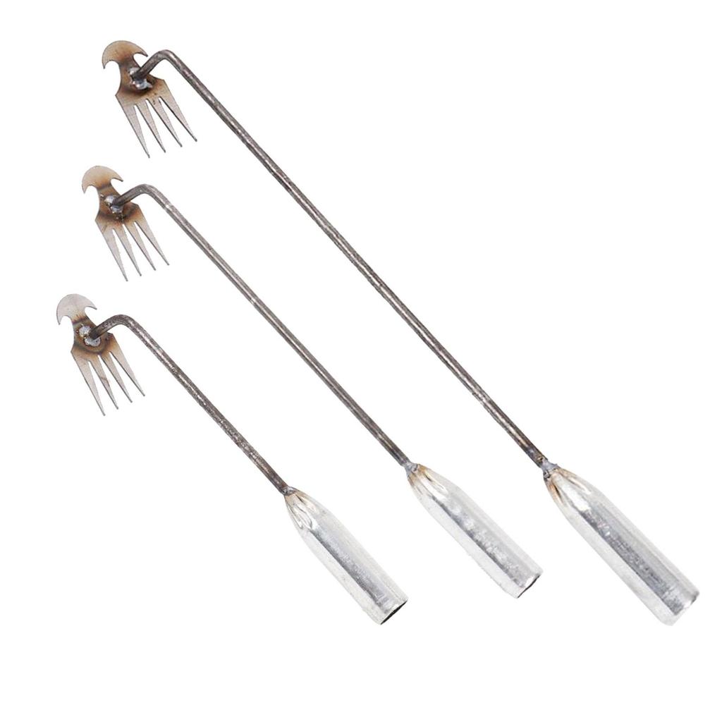 Uprooting weeder hand cultivator rake hoe tiller purpose garden weeder hand