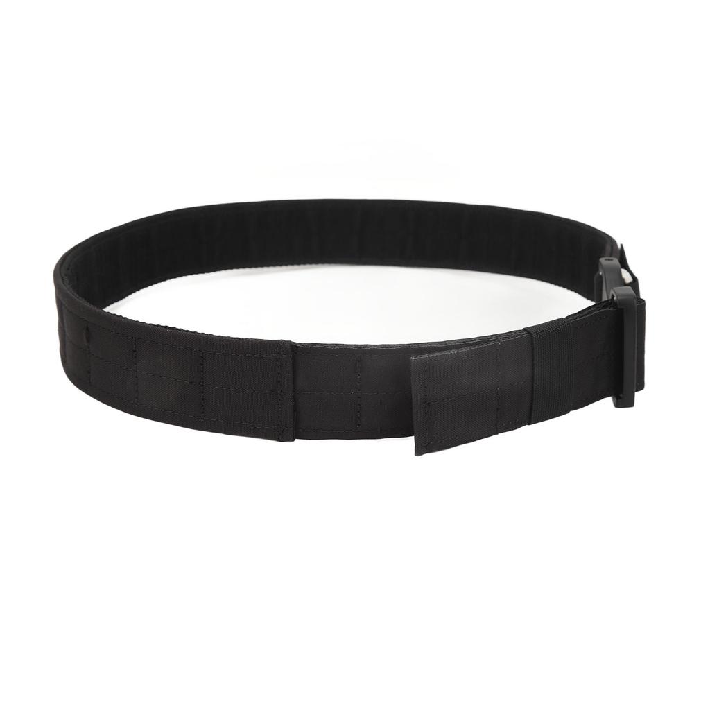 Combat Belt Battle Belt Quick Release 2 Layer Metal Buckle Hook and Loop Multifunctional Rigger Belt for Outdoor Work