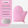 Cross-Border Tanning Glove: Flocked Tool for Sunscreen, Lotion, Oil, and Massage Application