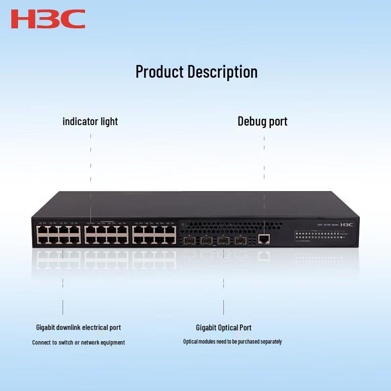 H3C S5130S Series Enterprise Gigabit Ethernet Switches