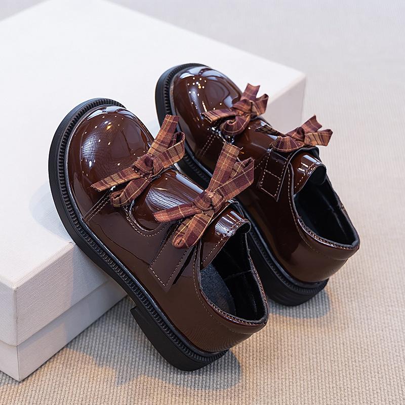 

Anti-slip New Style Single Shoe for Girls - Dance Shoes 31 коричневий