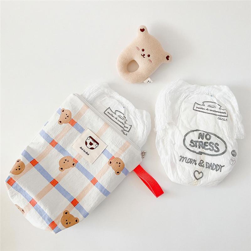 Canvas Travel Makeup Bag With Multipurpose Storage For Kids Bedroom Organization