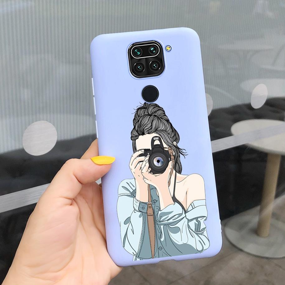 Dla Redmi Note 9 etui miękkie TPU wzór kreskówkowy etui silikonowe etui na telefon xiaomi Redmi Note 9 Note9 Note 9 Pro Max 9Pro Funda