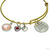 Birthstone Expandable Women' Bangle Bracelet