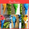 Simulation Bird Sculptureresin Parrot Craft Wall Hanging Garden Decoration
