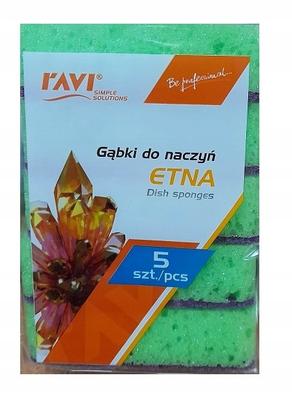 Ravi Gąbki Kuchenne Etna 5Szt