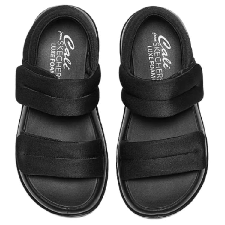 Skechers Galaxy Core Comfortable Beach Sandals Women Sandals Black 120043-BBK