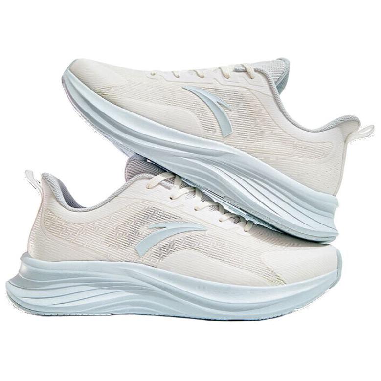 Anta Casual Shock Absorbing Non-Slip Low-Top Running Shoes Women sneaker Blue White 122425541-3