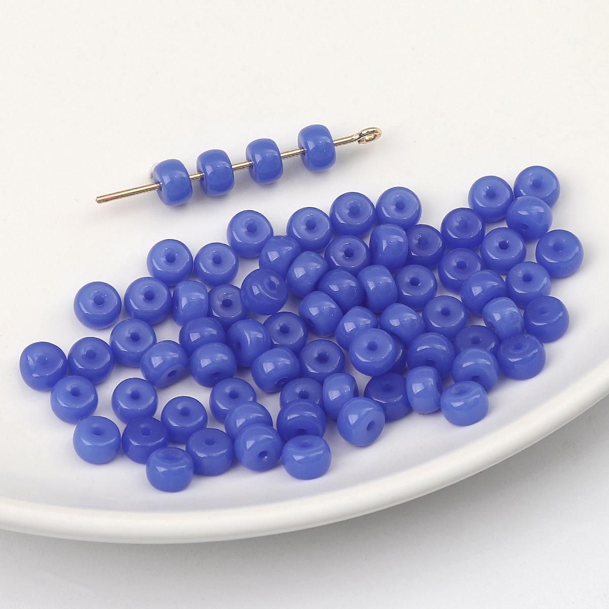 

20 шт. хрустальные стеклянные бусины для серьги, браслета, ожерелья, браслета «сделай сам», ювелирные изделия, изготовление бусин 6x4mm