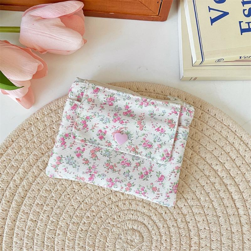 Card Bag Versatile Large-capacity Change Bag Miscellaneous Bag ID Card Bank Card Storage Double Layer