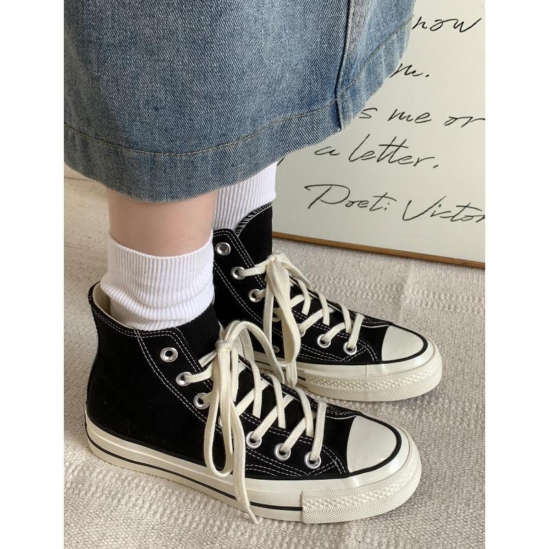 New product hot sale new classic high-top canvas shoes casual board shoes 1609