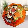 Tigro, Winnie the Pooh Ombrello Automatico alla Moda - Ombrello Portatile Pieghevole in Tre Parti, Miglior Regalo di Festa per Uomini e Donne, Design Allegro, Robusto e