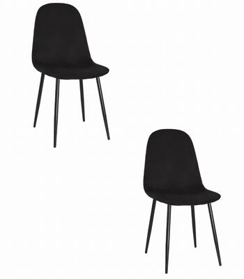 COMO Chair - Black Velvet X 2