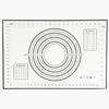 1 ks 40*60cm Válcovací těsto Nepřilnavá podložka Trouba Silikonová podložka Cukrářské nástroje Pečicí vložka Podložka Hnětení těsta Pečicí podložka List na knedlíky