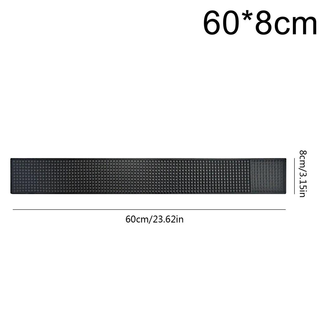 Rubber Bar Mat Anti-slip PVC Cafe Bar Mats Home Cup Mat Waterproof Heat Resistant Durable Kitchen Drain Mat Dish Drying Mats 5