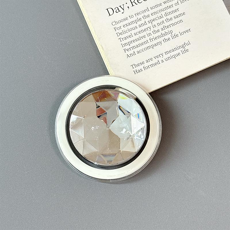 High-Grade Magnetic Rhinestone Phone Holder - Magsafe-Compatible, Portable Finger Ring