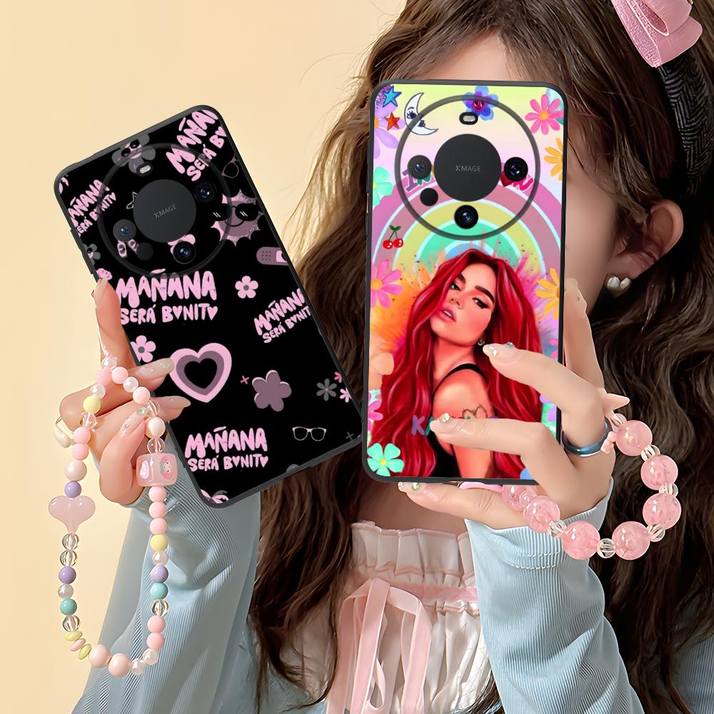 Karol G Latino Mobile Cell Phone Case for Huawei Mate 60 50 40 30 20 10 Pro Plus Lite E 5G Colorful Printing Cover Pretty Luxury