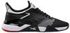 Nano Court Sneakers Black White Vector Red