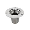 38MM 316 Stainless Steel Floor Deck Cockpit Drain Boats Removable Cover Straight Drain Marine Hardware Boat Accessories