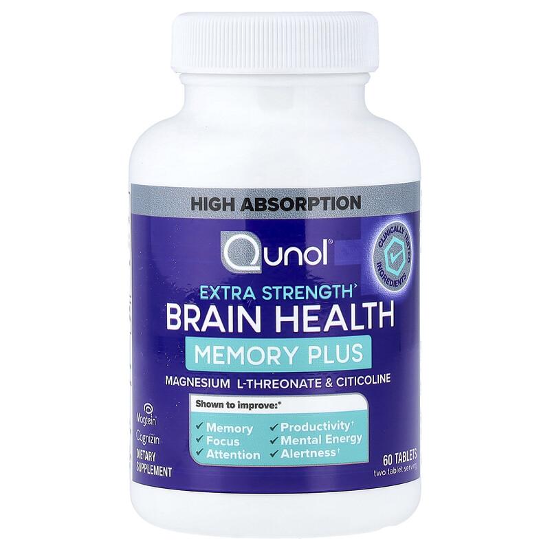 Brain Health Memory Plus, 60 Tablets