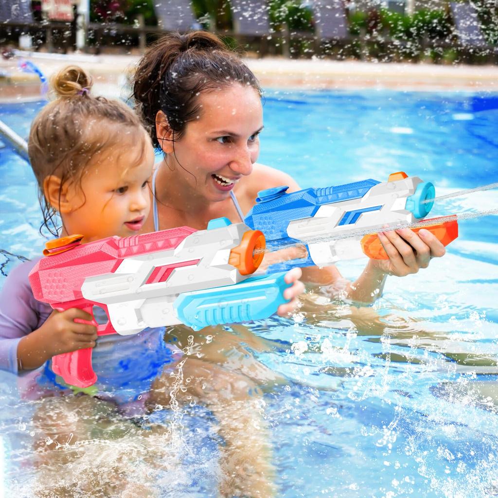 530cc Water Gun Toys for Kids Adult Squirt Blasters Super WaterGun Soaker with Long Range for Summer Outdoor Swimming Pool Beach