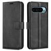 For Google Pixel 9/Pixel 9 Pro PU Leather Case Anti-Scratch Calf Texture Phone Protective Cover