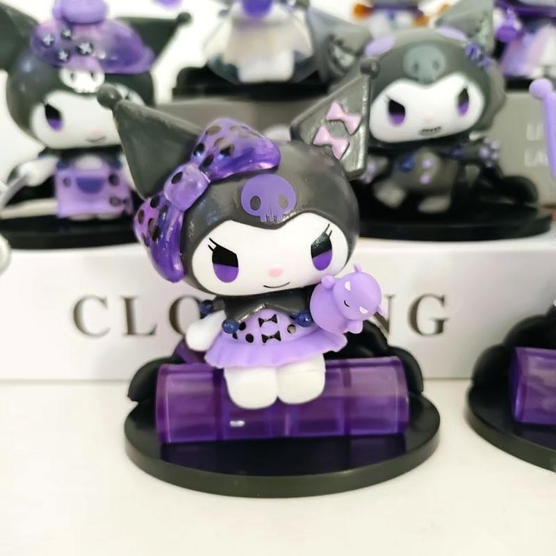 Kawaii  Kuromi Werewolf Series Figures, Collectible  Model Toys Desktop Ornament For Fans Gift Home Decor