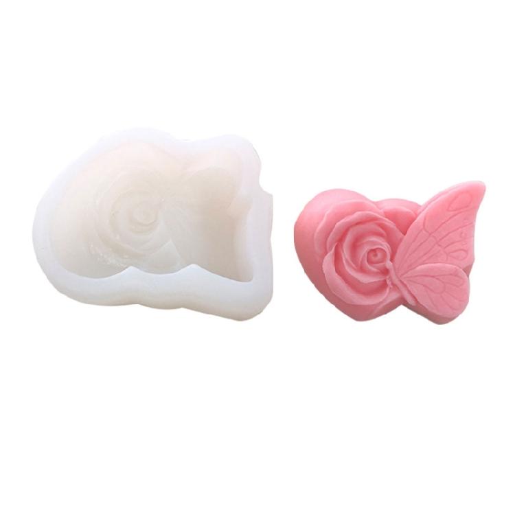 Flower Butterfly Candle Molds Silicone Molds Clay Molds Castings Molds Baking Molds Plaster Molds Candle Making Molds 1